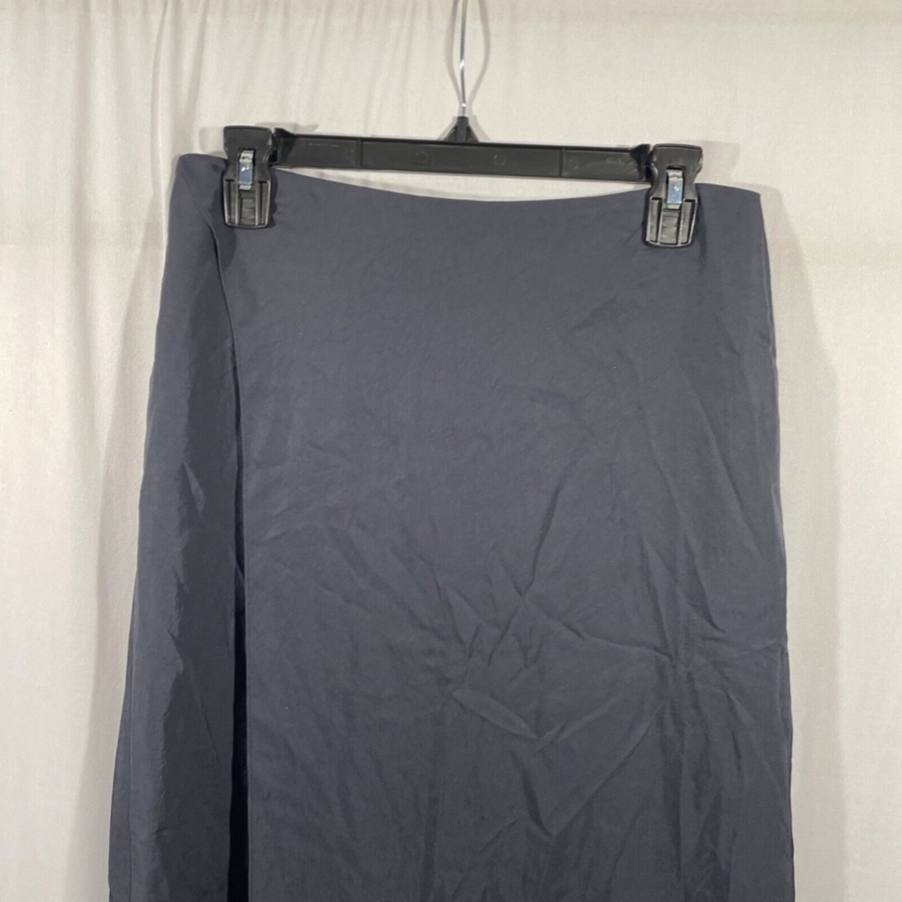 NWT $285 Vince [ 6 ] Wrap Midi Asymmetrical Skirt in Coastal‎ Blue - Picture 8 of 14